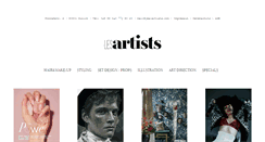 Desktop Screenshot of les-artists.com